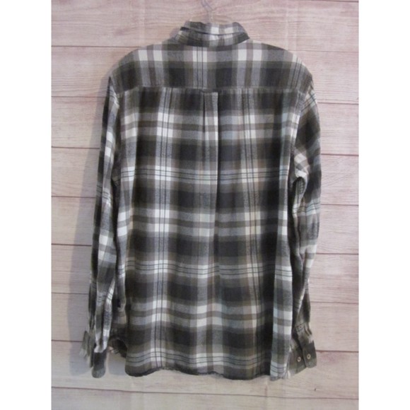 On The Road Slim Fit  Size X Large Button Down Shirt  Long Sleeve Plaid - Picture 5 of 5